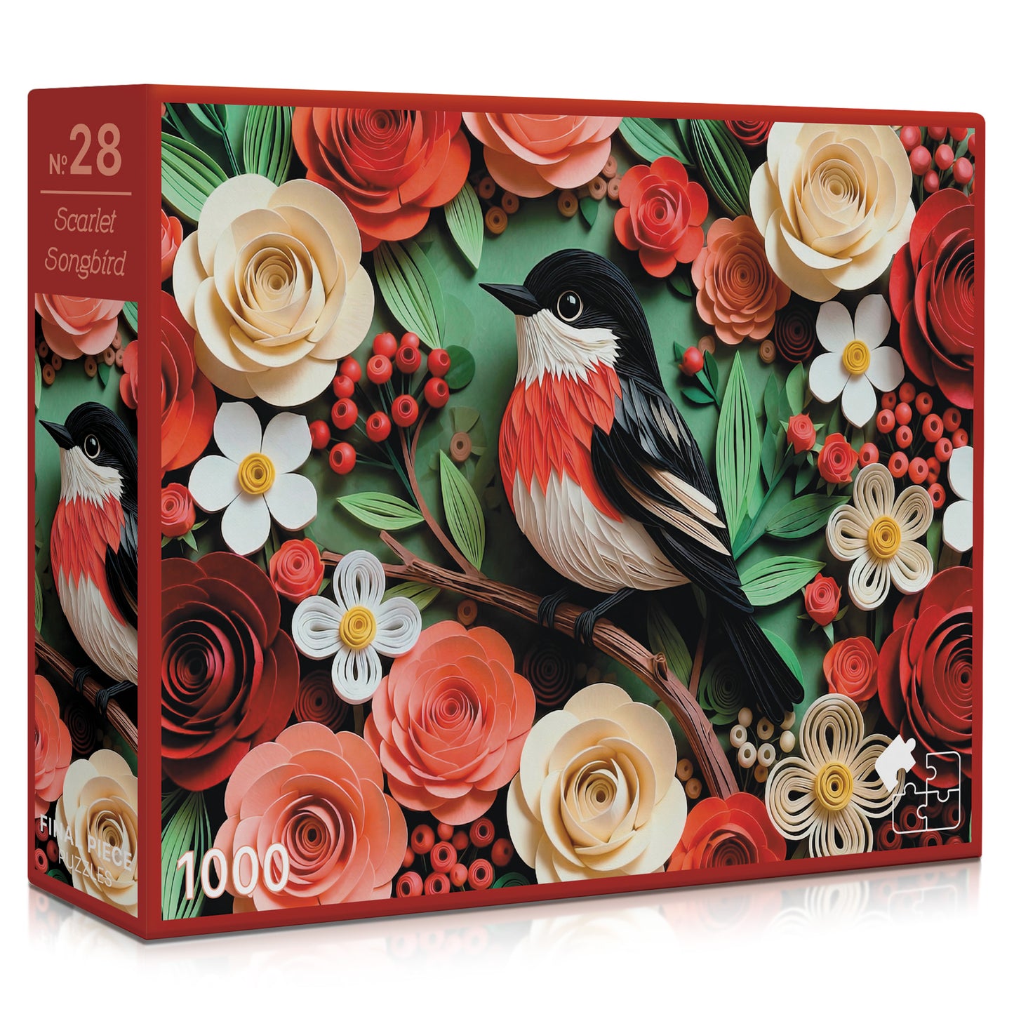 No. 28 - Scarlet Songbird - Scratch and Dent