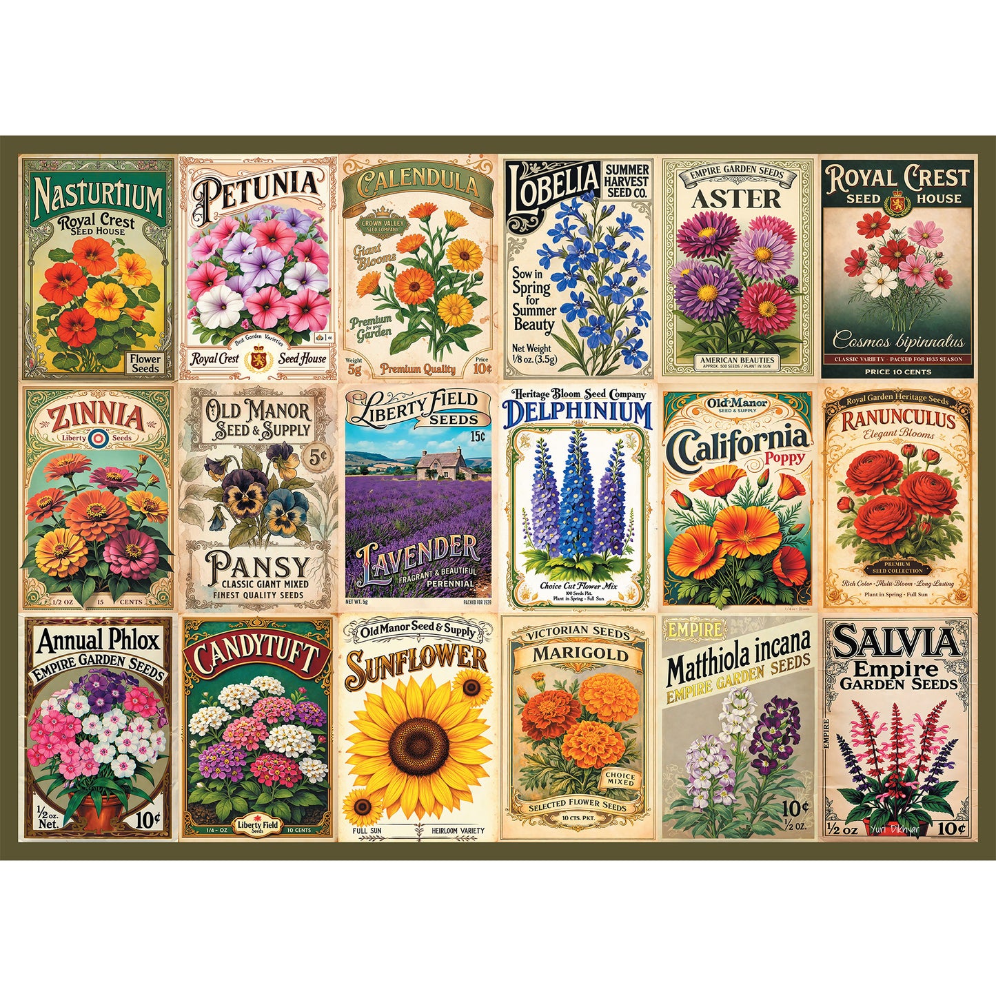 No. 30 - Vintage Blooms