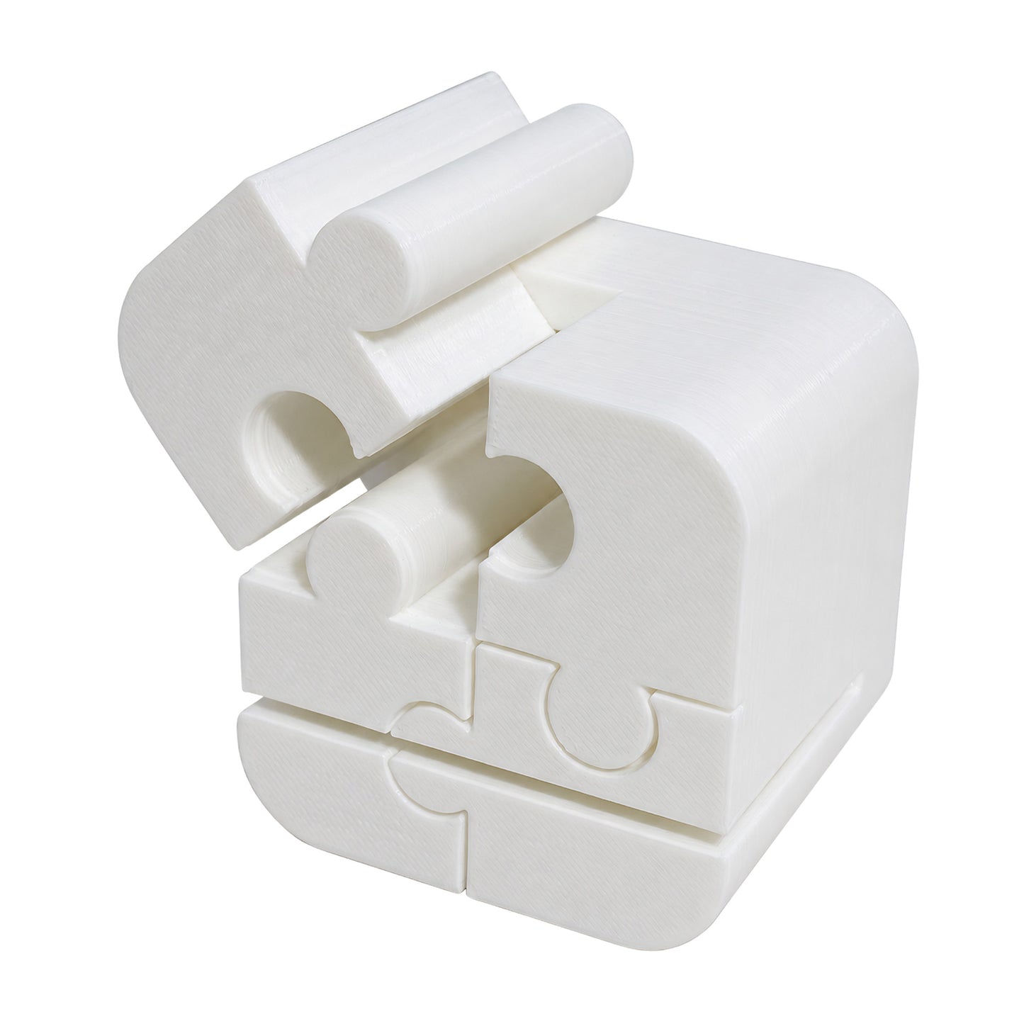 Puzzle Stand - 3D Printed - White