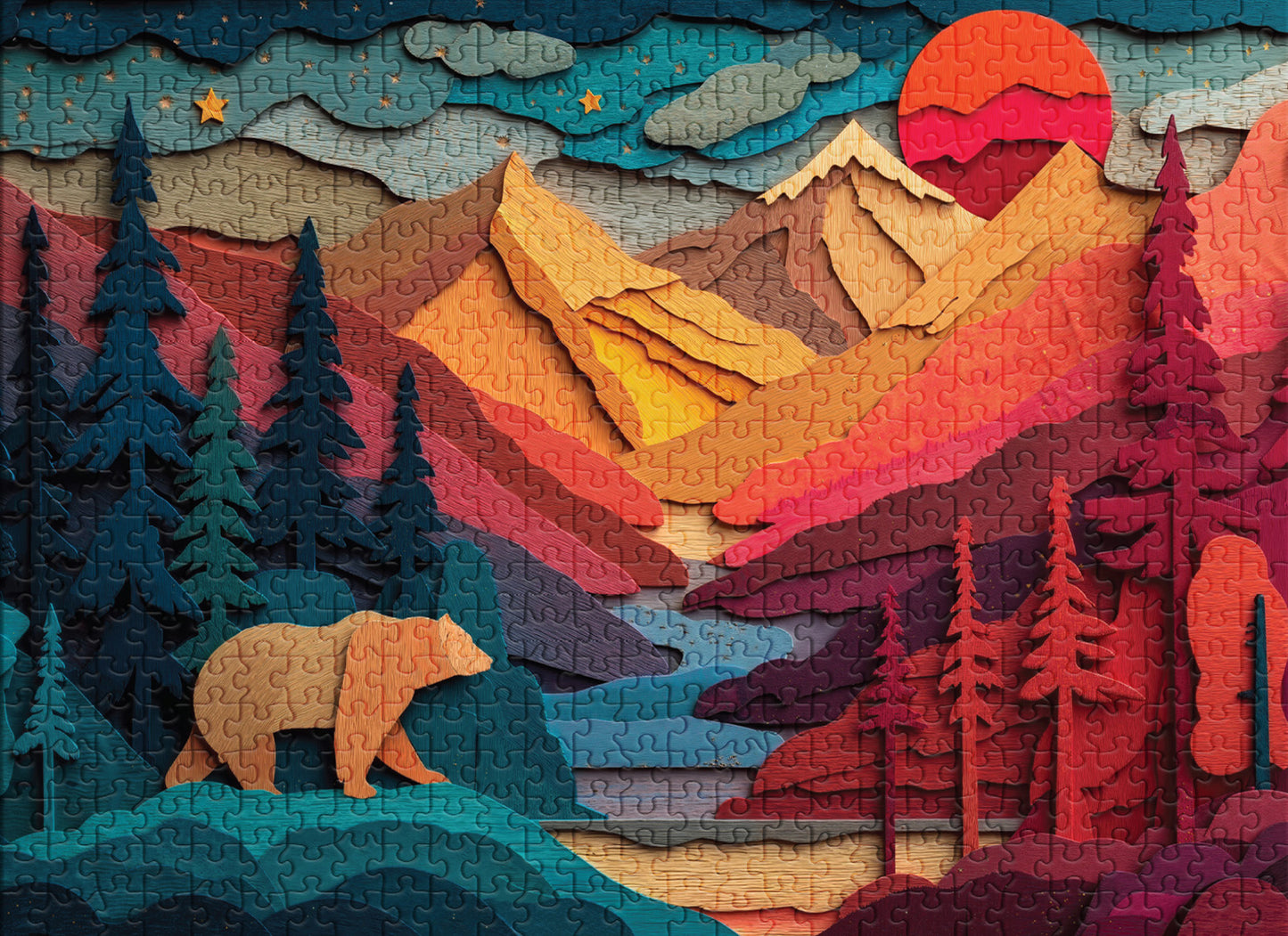 No. 8 - Bear Country - 500 Piece