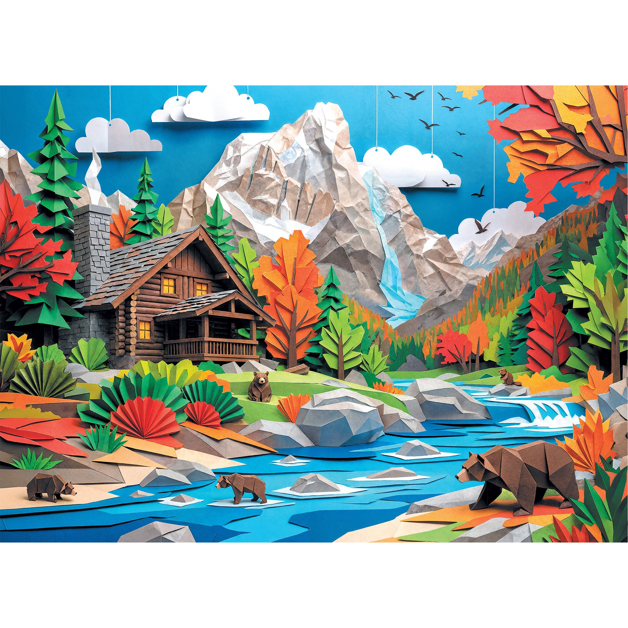 Golden Lion 1000-Piece Jigsaw Puzzle | Final Piece Puzzles