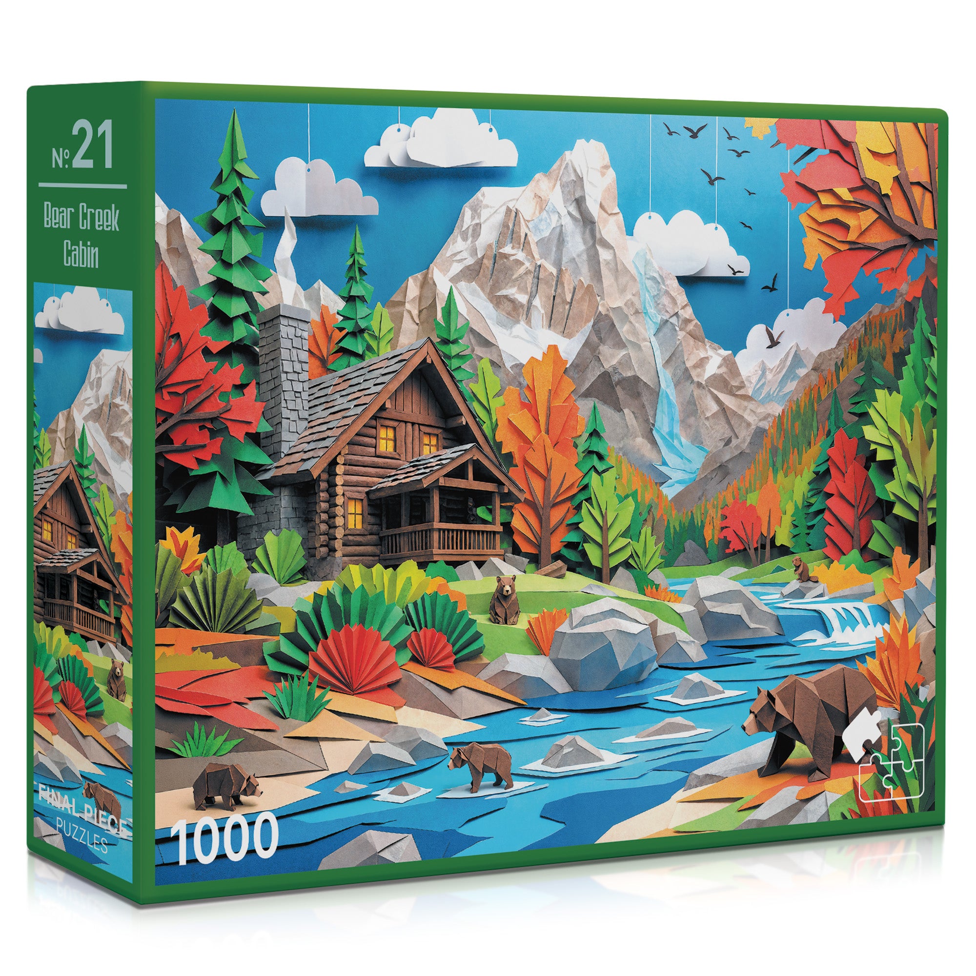 Golden Lion 1000-Piece Jigsaw Puzzle | Final Piece Puzzles