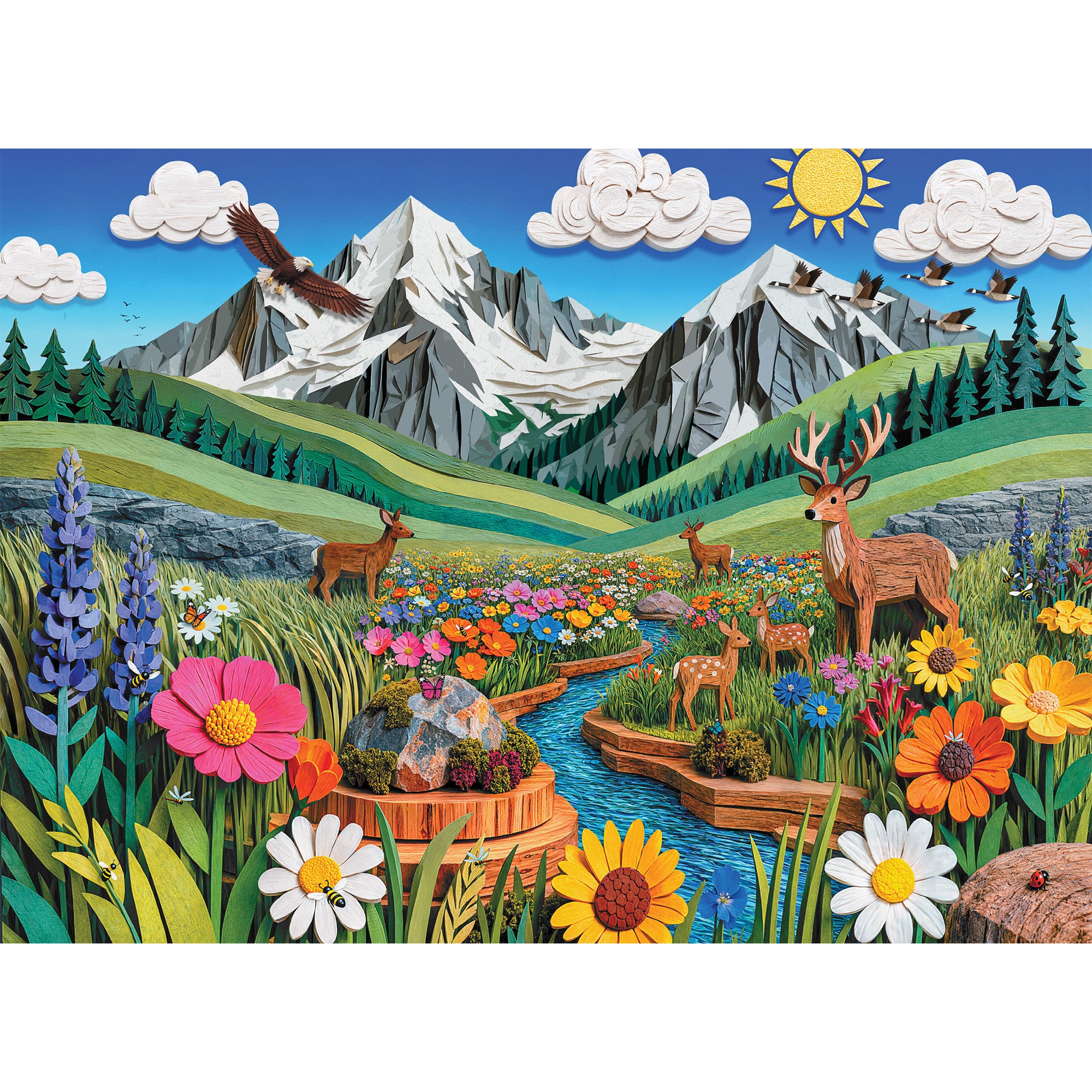 絵画 Spring in the valley 絵画 Spring in the Valley 絵画 Spring in