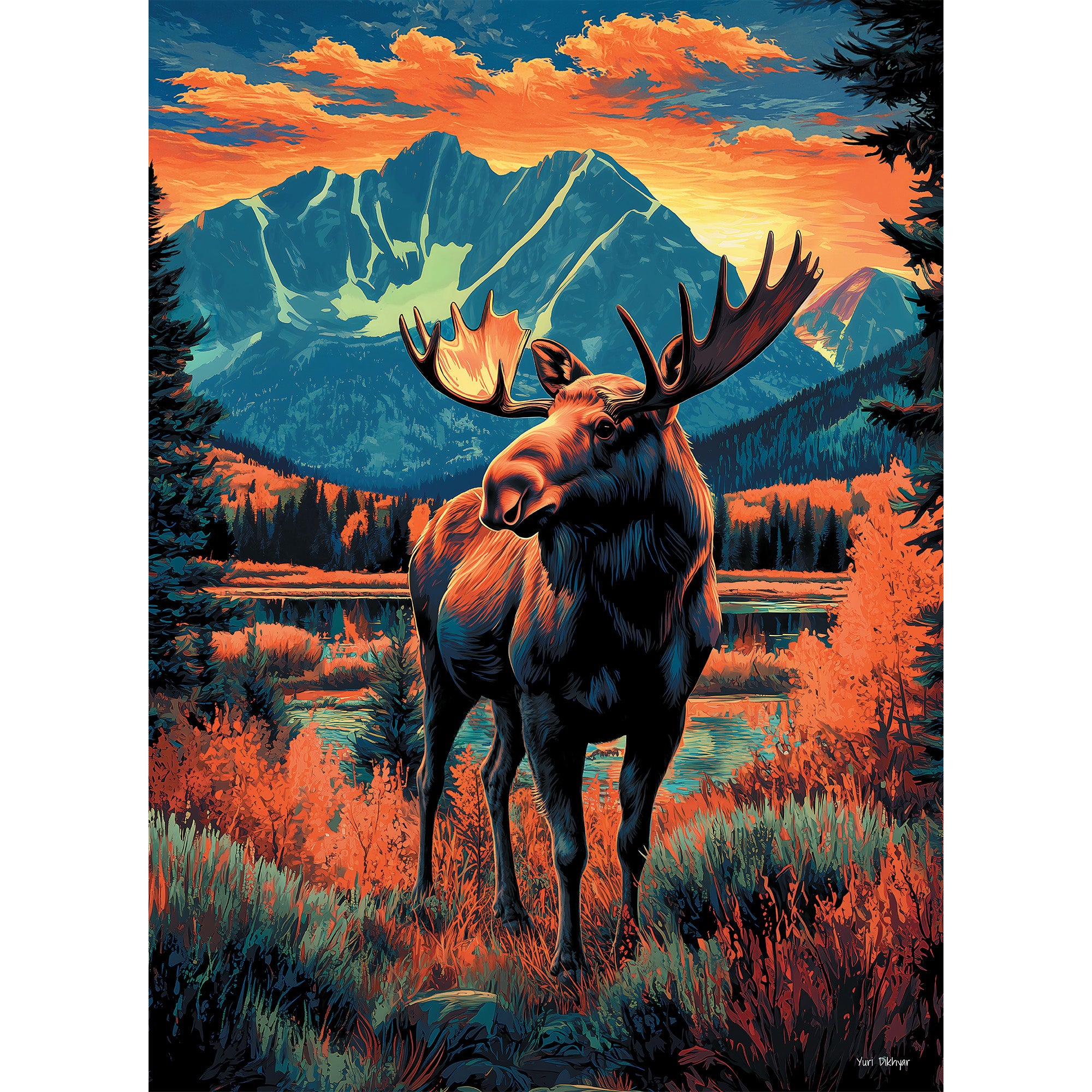 Golden Lion 1000-Piece Jigsaw Puzzle | Final Piece Puzzles