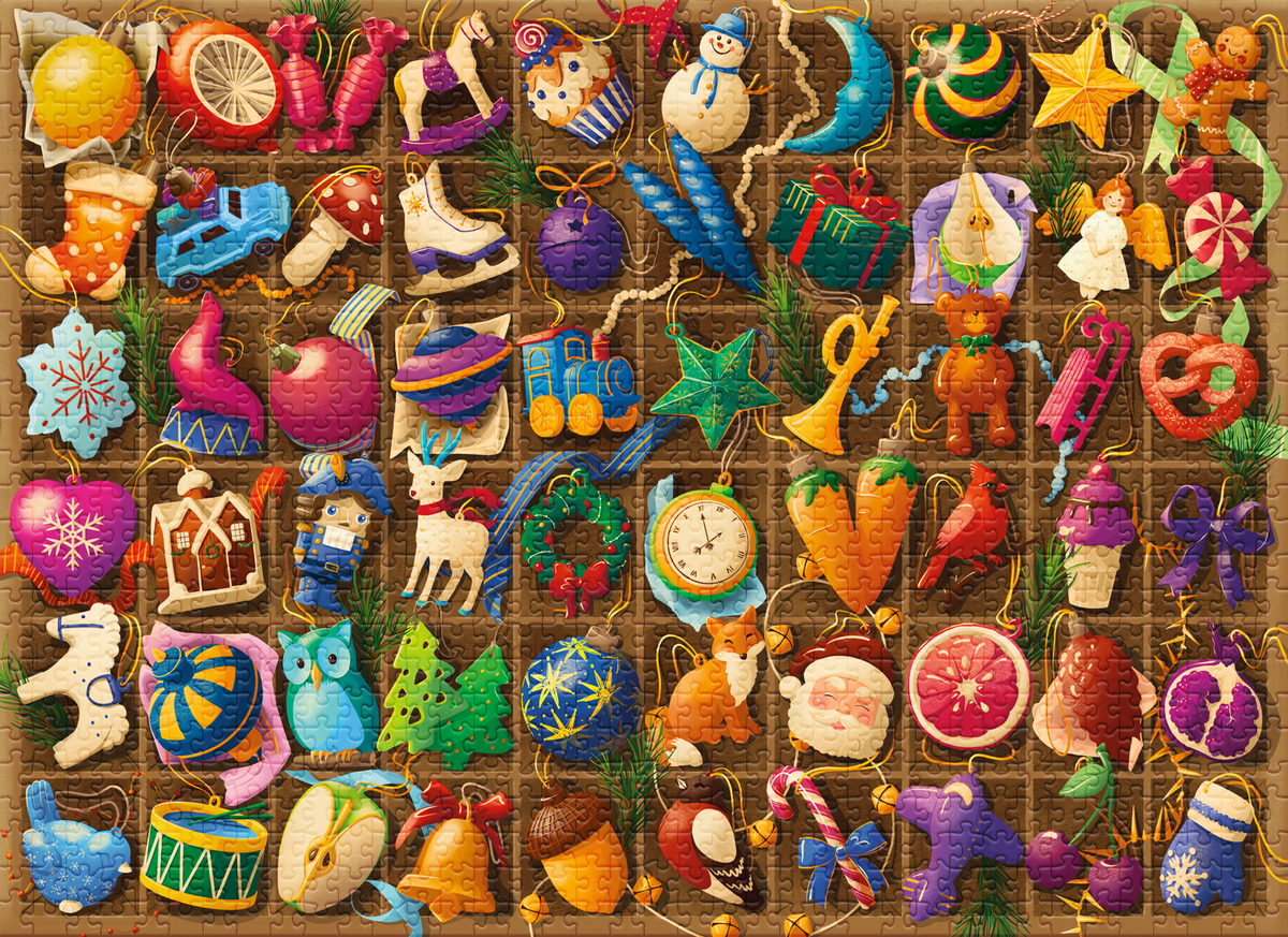 Christmas - Christmas Ornaments - 500 Piece