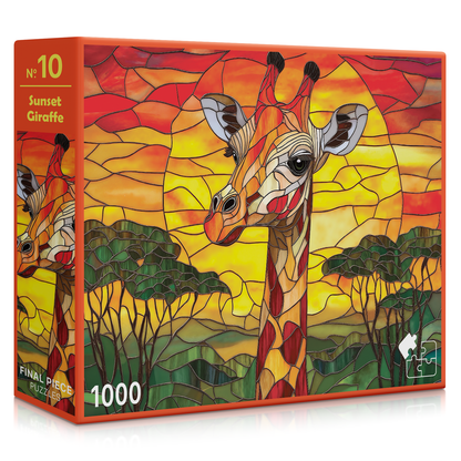 No. 10 - Sunset Giraffe