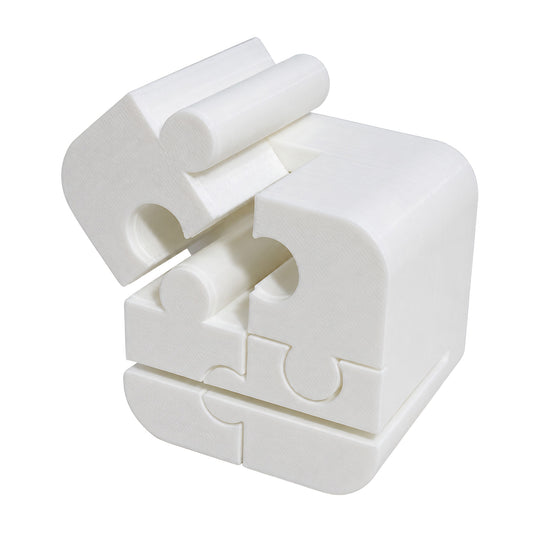 Puzzle Stand - 3D Printed - White