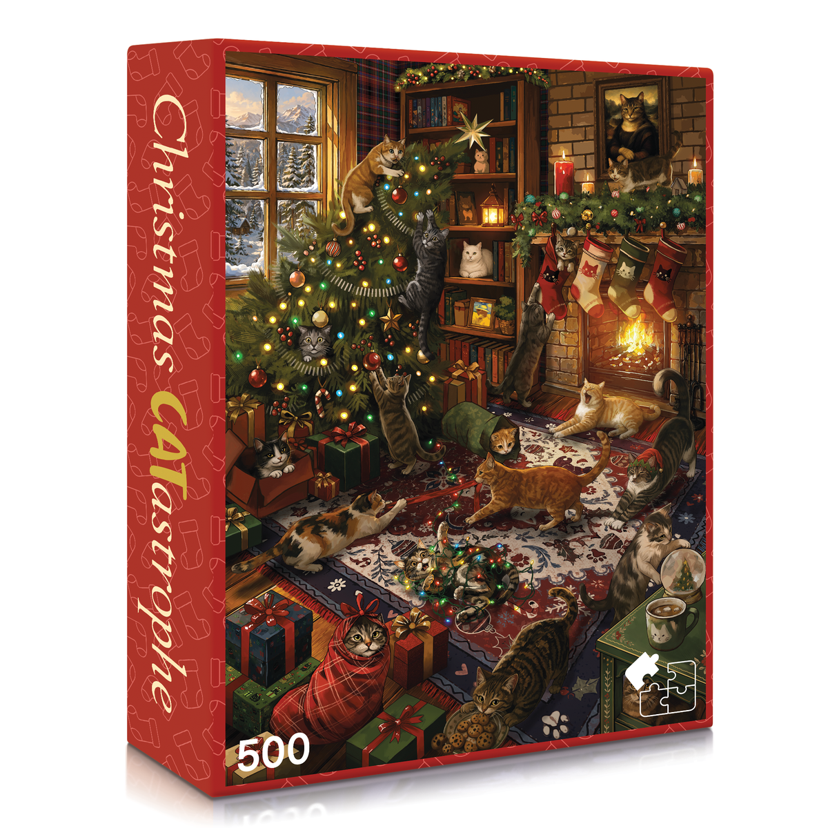 Christmas - Christmas CATastrophe - 500 Piece