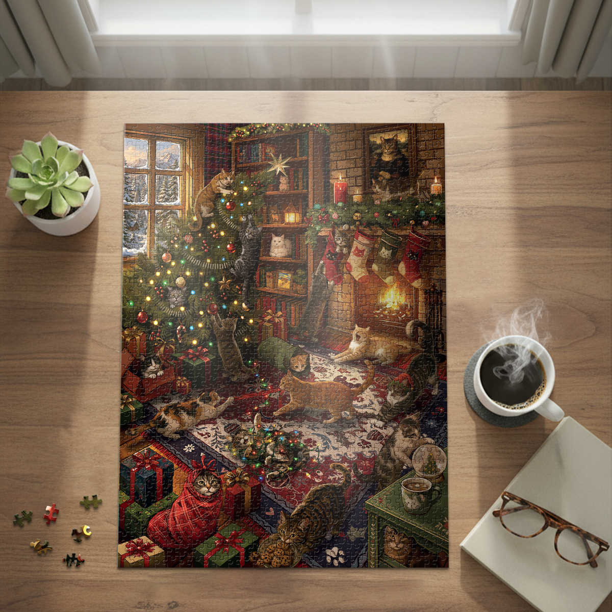 Christmas - Christmas CATastrophe - 500 Piece