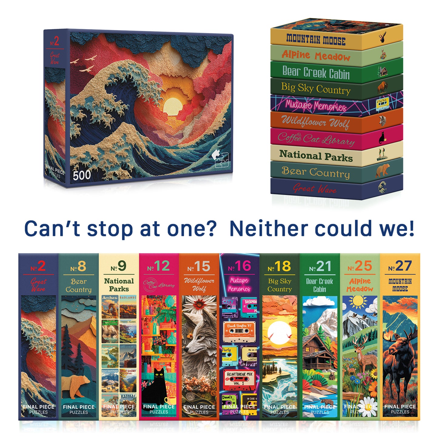 No. 2 - Great Wave - 500 Piece