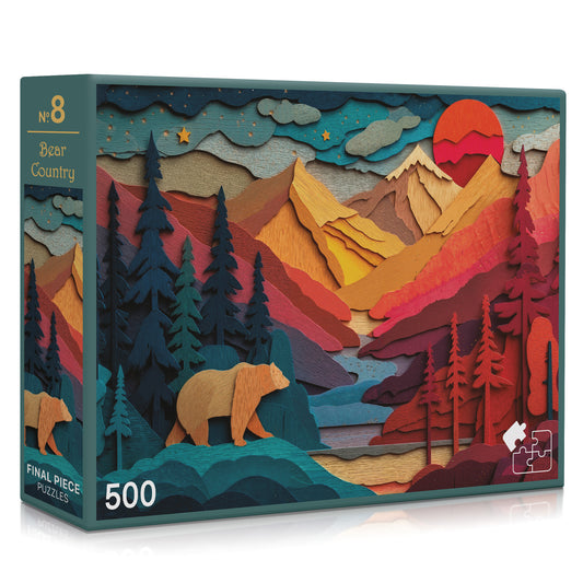No. 8 - Bear Country - 500 Piece