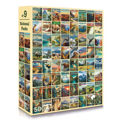 No. 9 - National Parks - 500 Piece