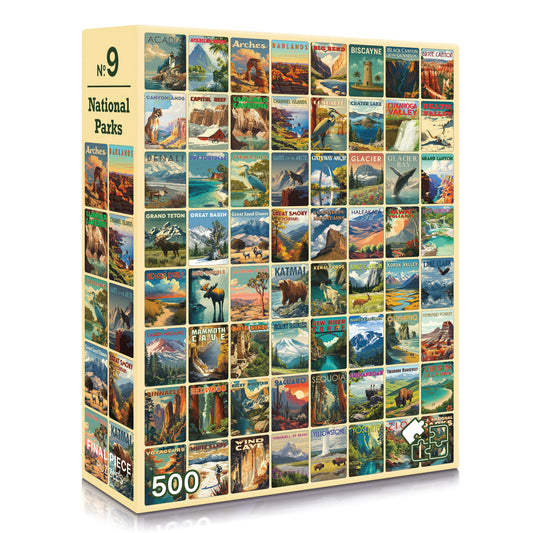 No. 9 - National Parks - 500 Piece