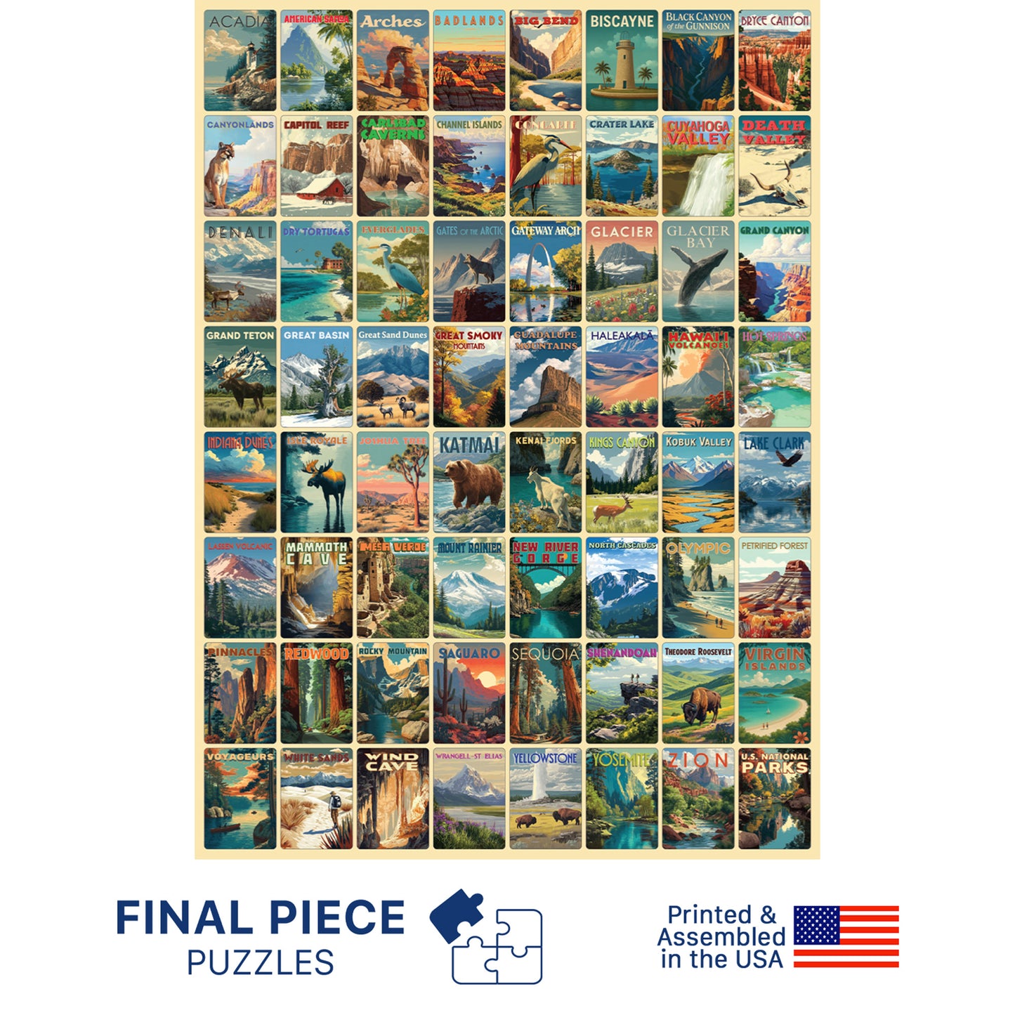 No. 9 - National Parks - 500 Piece