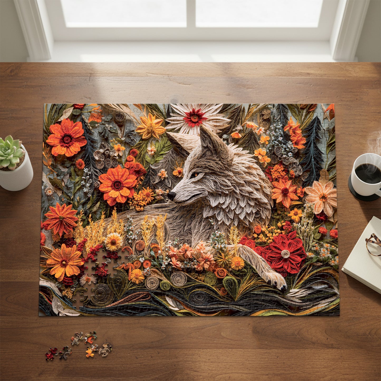 No. 15 - Wildflower Wolf