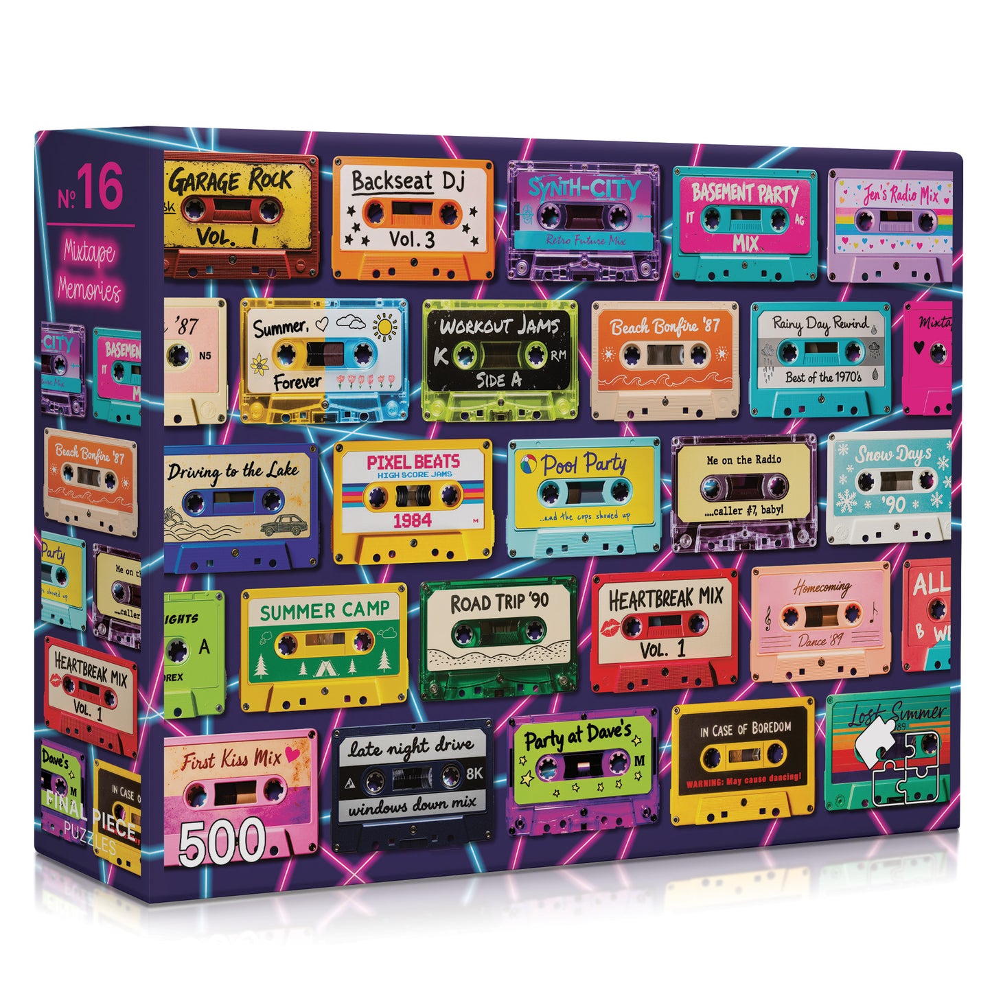 No. 16 - Mixtape Memories - 500 Piece