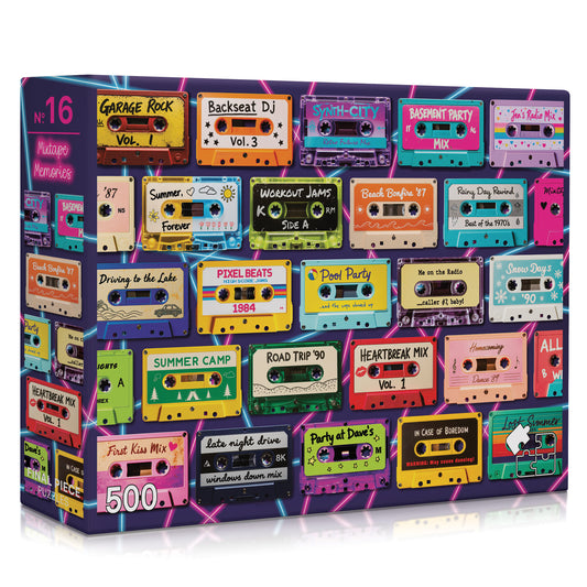 No. 16 - Mixtape Memories - 500 Piece