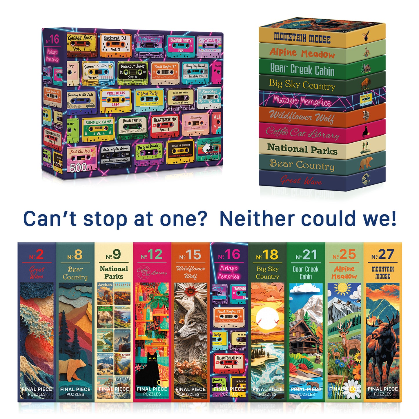 No. 16 - Mixtape Memories - 500 Piece
