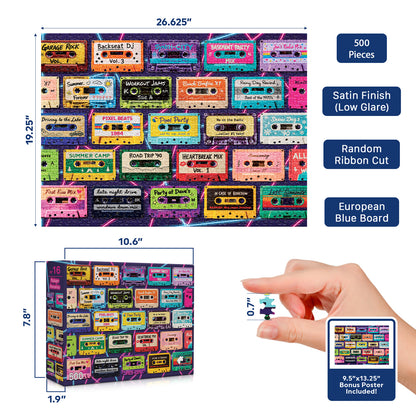 No. 16 - Mixtape Memories - 500 Piece