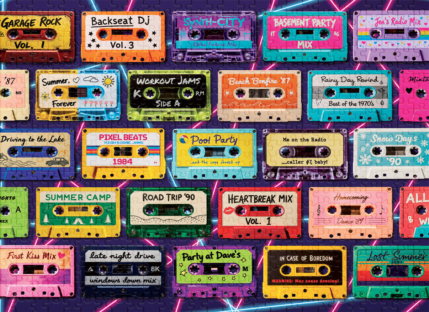 No. 16 - Mixtape Memories - 500 Piece