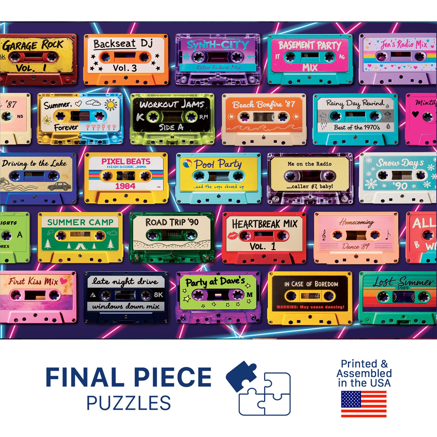 No. 16 - Mixtape Memories - 500 Piece