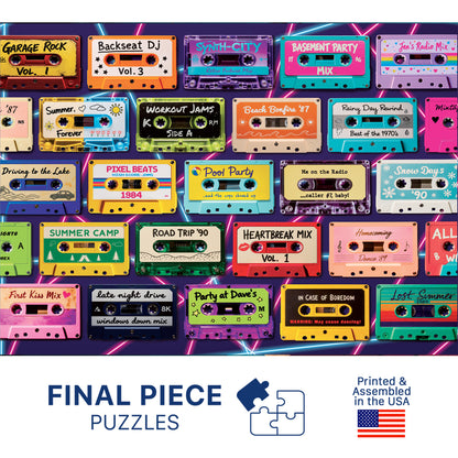 No. 16 - Mixtape Memories - 500 Piece