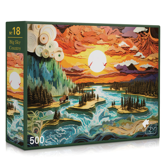 No. 18 - Big Sky Country - 500 piece