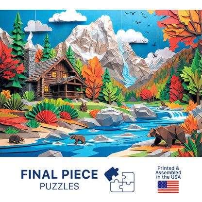 No. 21 - Bear Creek Cabin - 500 Piece