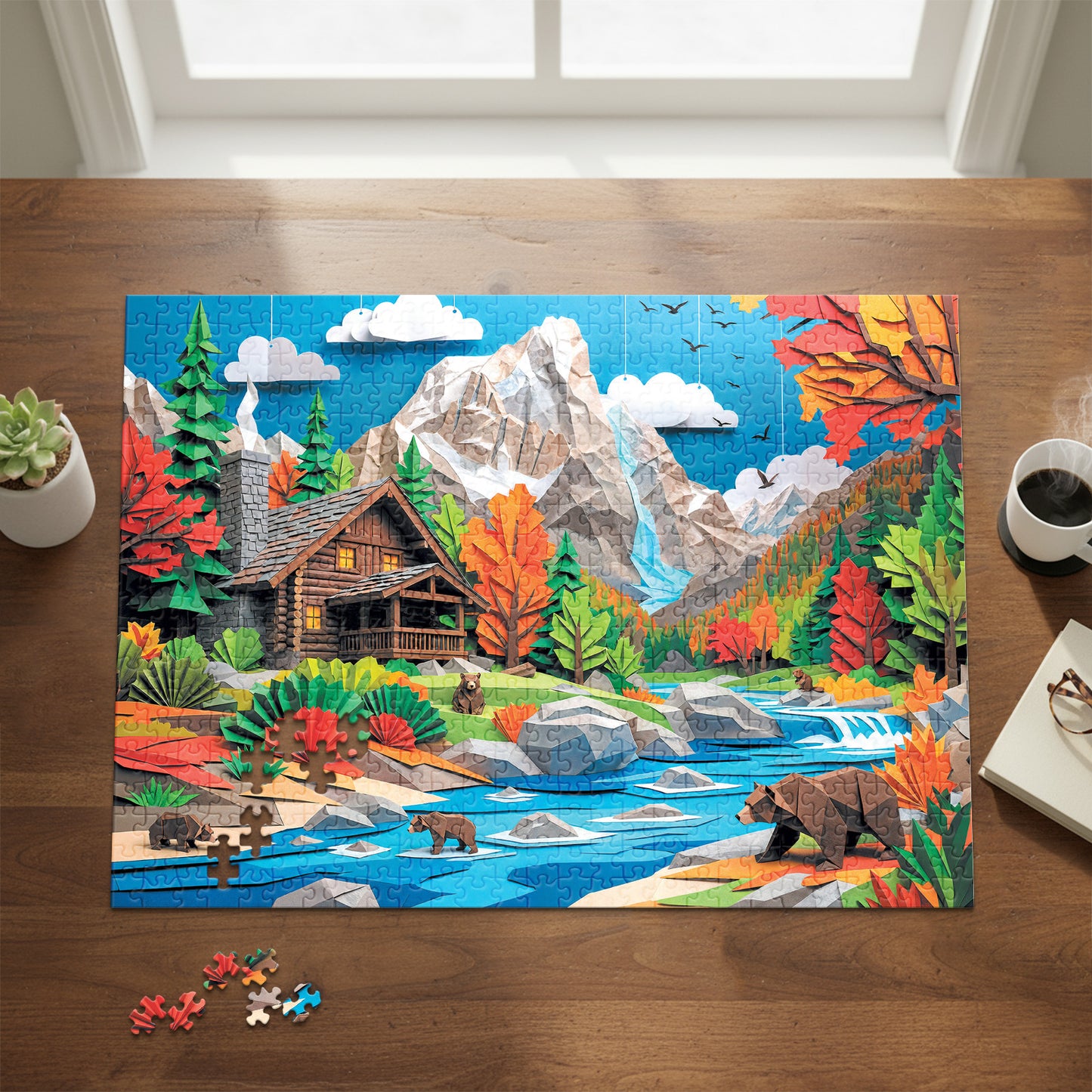 No. 21 - Bear Creek Cabin - 500 Piece