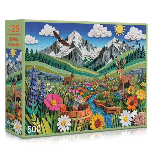 No. 25 - Alpine Meadow - 500 Piece