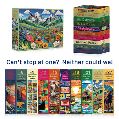 No. 25 - Alpine Meadow - 500 Piece