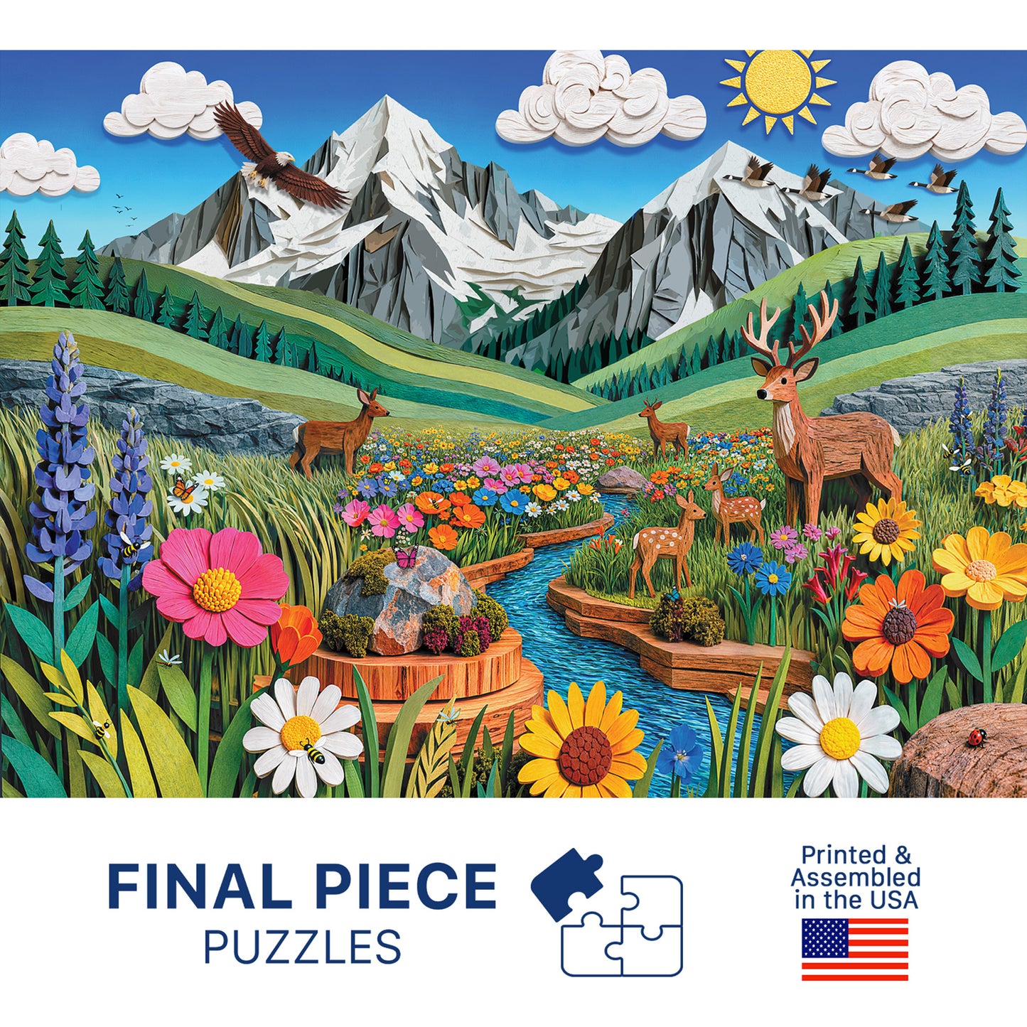 No. 25 - Alpine Meadow - 500 Piece