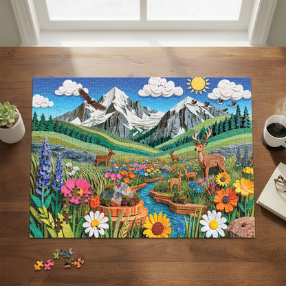 No. 25 - Alpine Meadow - 500 Piece