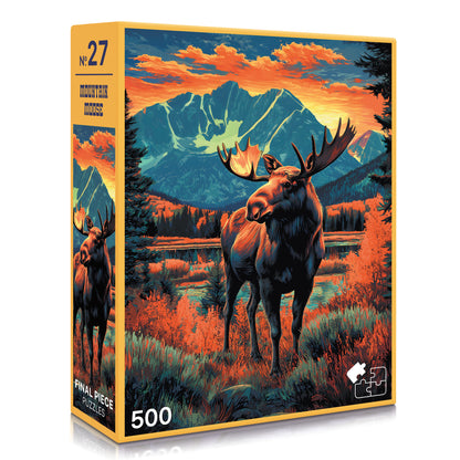 No. 27 - Mountain Moose - 500 Piece