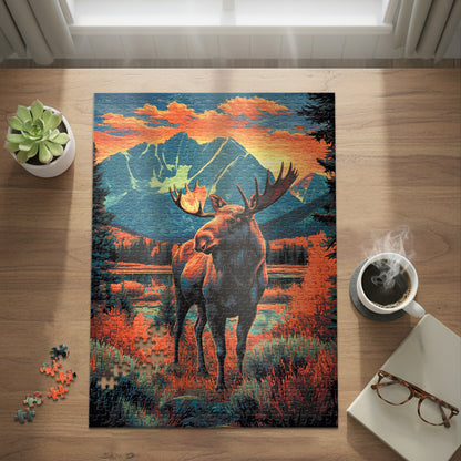 No. 27 - Mountain Moose - 500 Piece