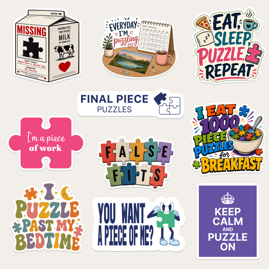 10 pack of Stickers - 2"